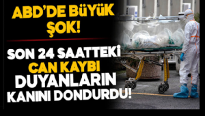 ABD'de korkunç rakam! 1 günde 4931 kişi öldü