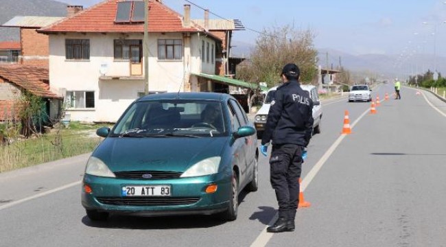 Acıpayam'da kısmi karantina; ilçeye giriş ve çıkışlar kontrollü