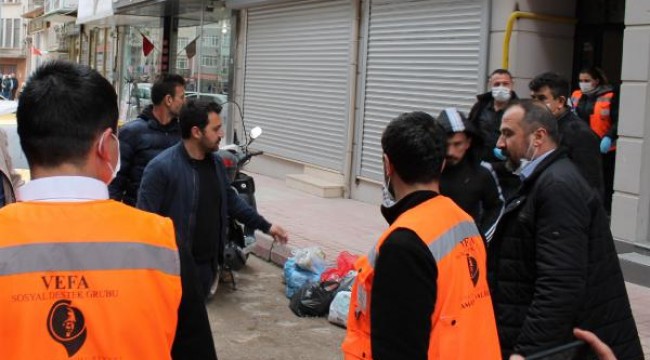 Amasya'da kahvehaneye dönüştürülen apartman dairesine baskın