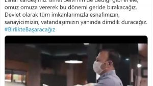 Bakan Albayrak: Tüm imkanlarımızla vatandaşımızın yanında duracağız