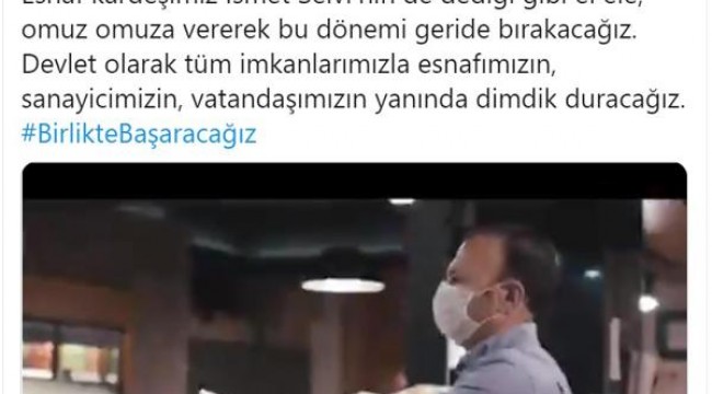 Bakan Albayrak: Tüm imkanlarımızla vatandaşımızın yanında duracağız