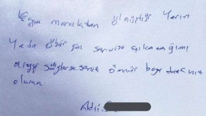 Doktorları ağlatan not 