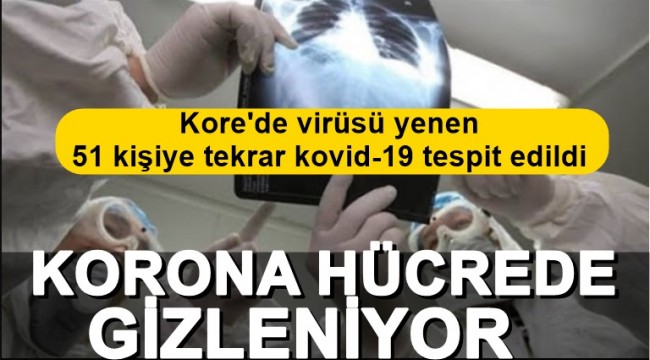 Güney Kore'de hastalığı yenen 51 kişi tekrar koronavirüse yakalandı: Virüs vücutta gizleniyor