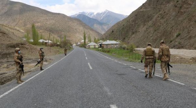 Hakkari'de 2 köy ve bir mezra karantinaya alındı