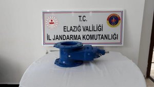 İçme suyu vanasını çalan zanlı yakalandı