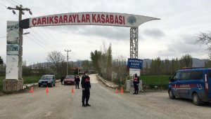 Isparta'da Çarıksaraylar beldesi karantinaya alındı