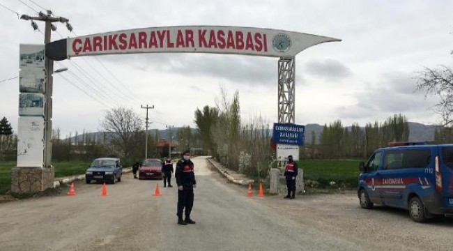 Isparta'da Çarıksaraylar beldesi karantinaya alındı