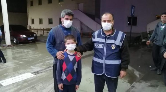 Kaybolan 10 yaşındaki çocuk, polis ekiplerince bulundu