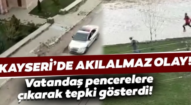 Kayseri'de akılalmaz olay! Polisle koronavirüs yasağına uymayan gençler arasında kovalamaca