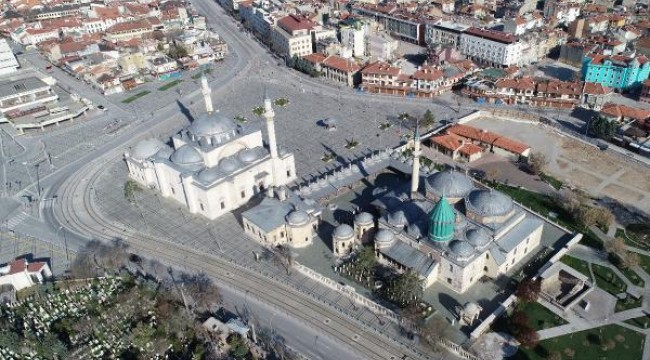 Konya'da sokaklarında sessizlik hakim