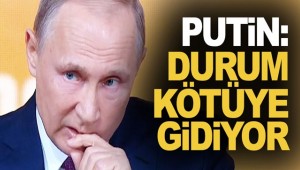 Putin'den koronavirüs açıklaması: Durum kötüye gidiyor