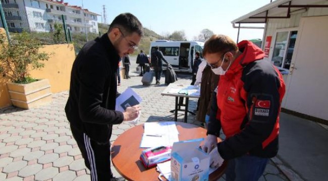 Sakarya'da karantinadaki 6 kaymakam adayı, evlerine gönderildi