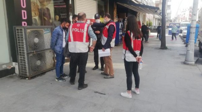 Sultangazi'de sigara almak için sokağa çıktı, ceza yedi