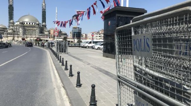 Taksim'de 1 Mayıs önlemleri