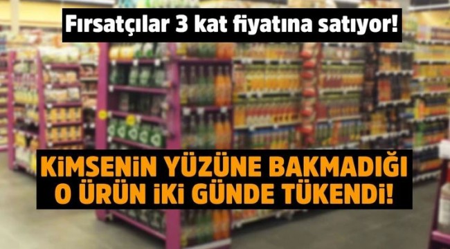 Türkiye akın etti, depolar bir günde boşaldı!