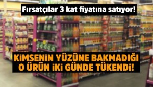 Türkiye akın etti, depolar bir günde boşaldı!