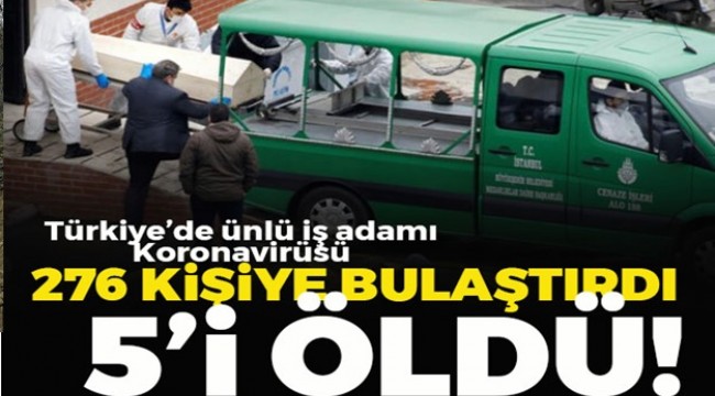 Ünlü iş adamı 276 kişiye virüs bulaştırdı, 5 kişi yaşamını yitirdi