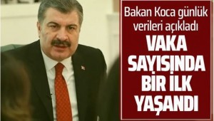 Bakan Koca günlük verileri açıkladı! Bir ilk yaşandı