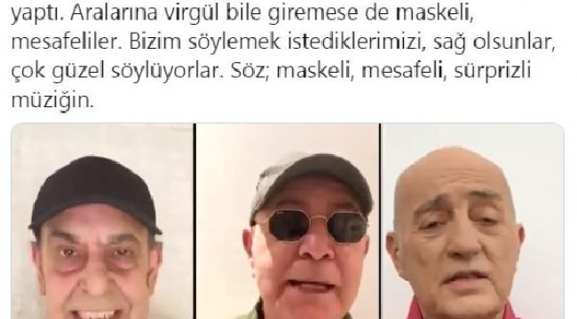 Bakan Koca'dan MFÖ'ye 'Maske Tak' teşekkürü