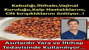 Kabızlığı, İltihabı, Vajinal Kuruluğu, Kalp Hastalıklarını, Kırışıklıkları Önler