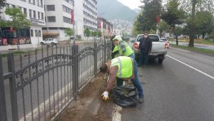 Ordu'da işçiler 1 Mayıs'ta çalıştı