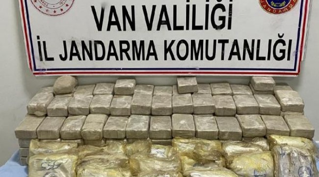 Van'da arazide 113 kilo eroin ele geçirildi