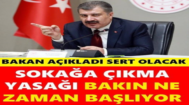 Bakan Fahrettin Koca ise sokağa çıkma yasağı teklifine sıcak bakmakta