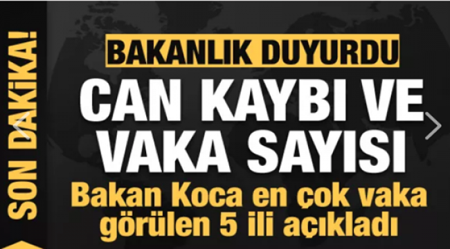 13 Temmuz koronavirüs tablosu! Vaka, ölü sayısı ve son durum açıklandı 