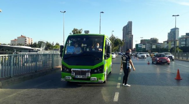 Koronavirüs denetimleri akşam da devam etti