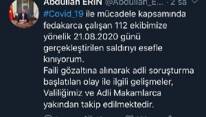 Koronavirüs şüphelisinin yakını, sağlık çalışanlarına saldırdı