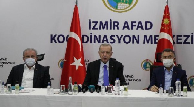 Erdoğan: Evleri yıkılan vatandaşlarımız için en kısa zamanda yenileri yapılacak