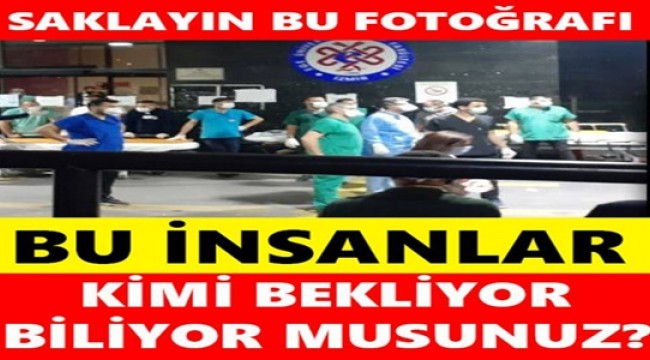 SAKLAYIN BU FOTOĞRAFI