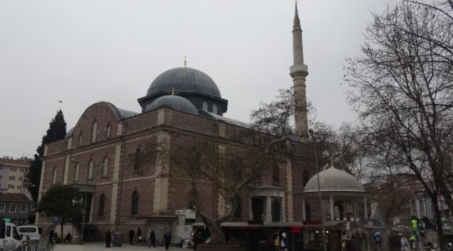 Asırlık Zağnos Paşa Camii'nin silueti yeniden ortaya çıkarıldı