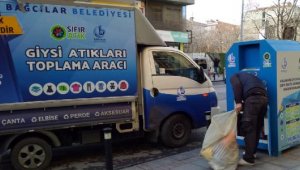 Bağcılar'da 11 ayda 267 ton atık giysi toplandı