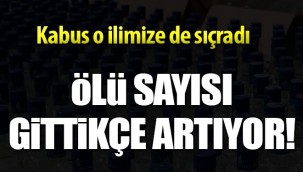 Kabus o ilimize de sıçradı ölü sayısı gittikçe artıyor