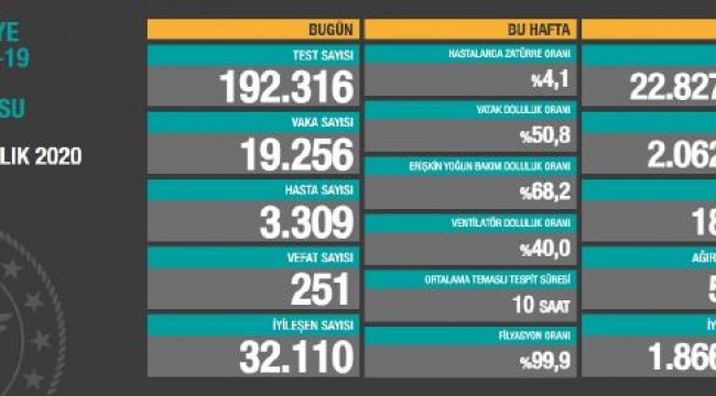 Koronavirüs salgınında can kaybı 18 bin 602'ye yükseldi