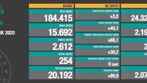 Koronavirüs salgınında can kaybı 20 bin 642'ye yükseldi