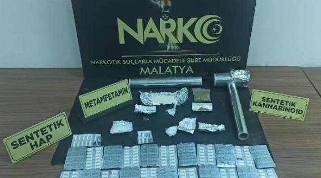 Malatya'daki uyuşturucu operasyonunda 2 tutuklama