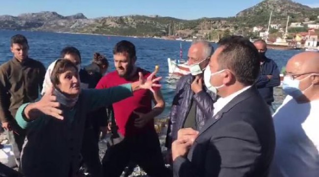 Marmaris'te kaçak yapıları yıkılanlardan CHP'li vekile tepki: Her şeyimiz yıkılmış, gelmiş şov yapıyorsunuz