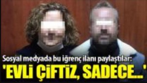 Sosyal medyada iğrenç pazarlık: Evli çiftiz, sadece...