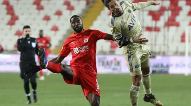 Demir Grup Sivasspor - Fenerbahçe: 1-1