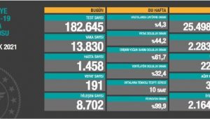 Koronavirüs salgınında can kaybı 22 bin 70'e yükseldi