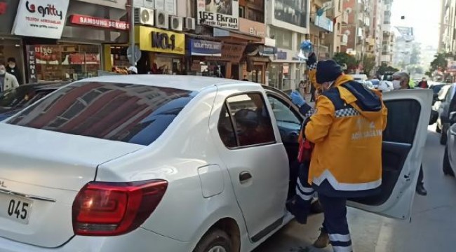 Seyir halindeyken, direksiyonda fenalaştı