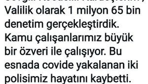 Kocaeli Valisi Yavuz'dan koronavirüs uyarısı: Lütfen kendi polisiniz olun