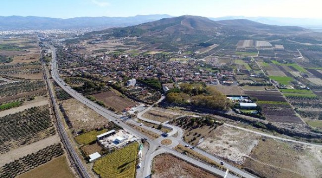 Manisa'da bir sokak Covid- 19 nedeniyle karantinaya alındı 