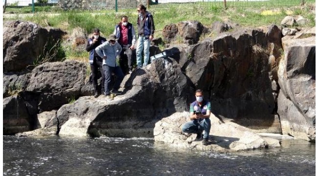 İnci kefallerinin göç ettiği Deliçay'da su seviyesi artırıldı