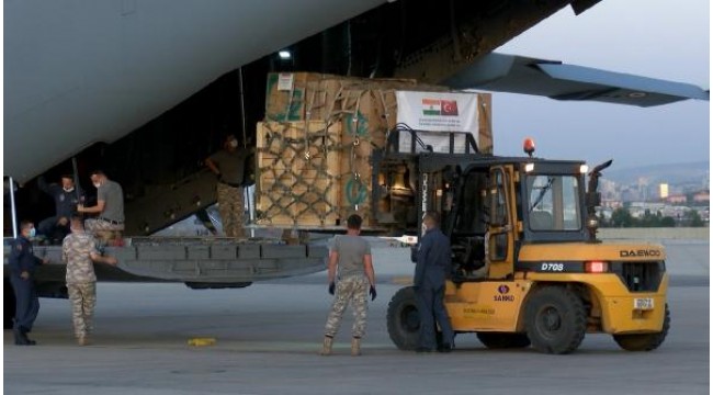 Türkiye'den Hindistan'a tıbbi malzeme yardımı