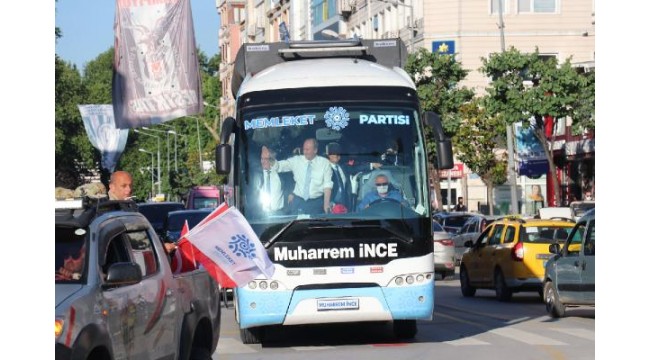 Memleket Partisi'ni kuran Muharrem İnce, memleketi Yalova'ya geldi