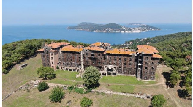 Büyükada Rum Yetimhanesi'nde milim milim yürütülen çalışma tamamlandı