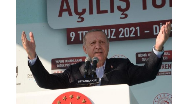 Cumhurbaşkanı Erdoğan: Bir başka Diyarbakır inşa ediyoruz